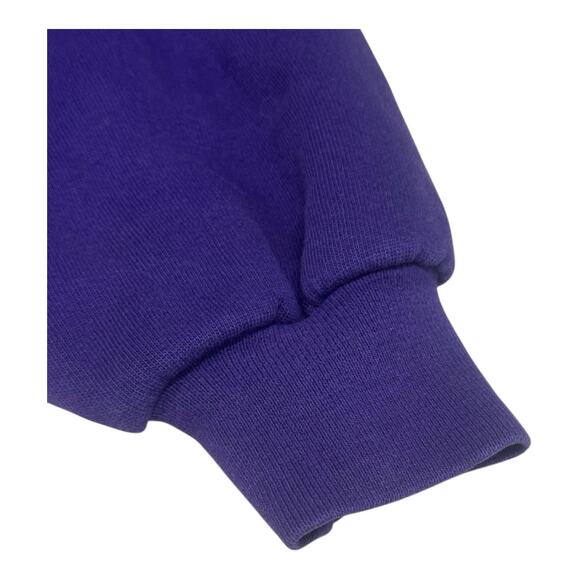 Vintage LL Bean X Russell Athletic Collaboration Purple XL Turtleneck Sweatshirt - Picture 4 of 7